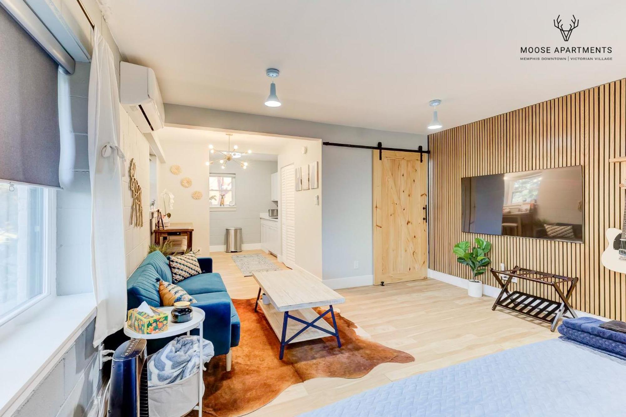 The Moose #7 - Instaworthy Studio With Amazing Views, Free Parking & Heated King Bed Memphis Zewnętrze zdjęcie